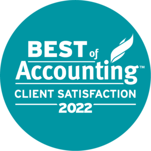 ClearlyRated 2022 Best of Accounting Client Satisfaction Award